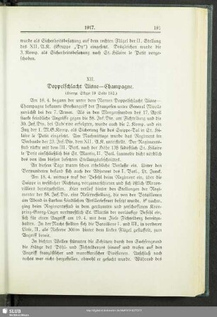 XII. Doppelschlacht Aisne-Champagne