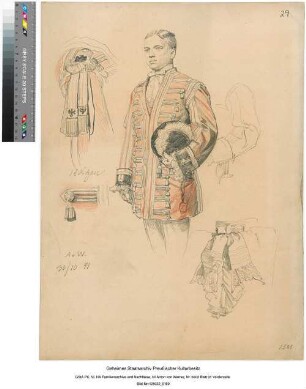 Studie zu"1. Reichstagseröffnung durch Kaiser Wilhelm II."