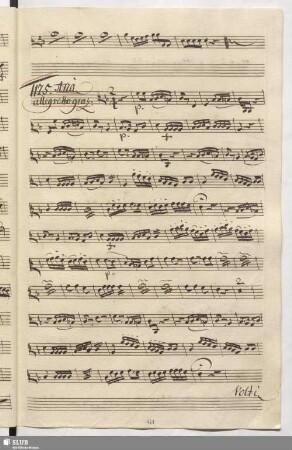1175. Aria: Vaga palma di fiori / Naumann, J.G.