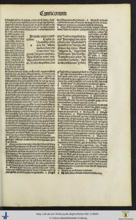 Cantica canticorum cum postilla