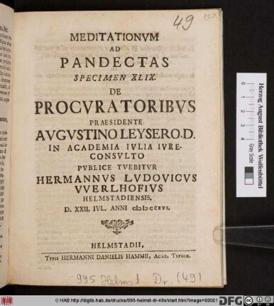 De Procvratoribvs