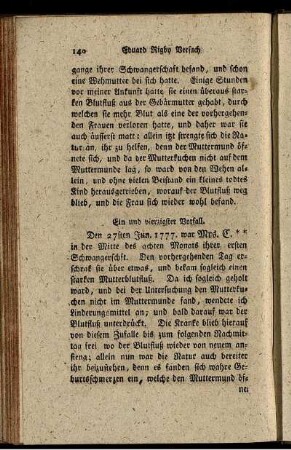 Ein und vierzigster Vorfall. - Fünf und achtzigster Vorfall.