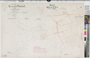Marbeck (Borken), Rentengutsache Döring, Bl. 1 Urkarte Marbeck Flur 38