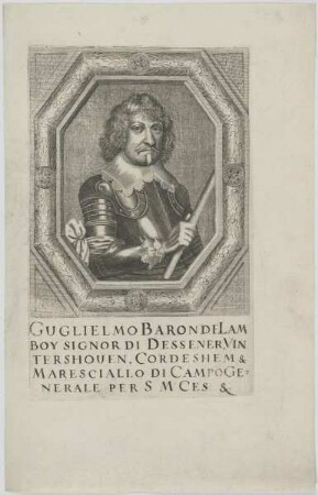 Bildnis des Guglielmo Baron de Lamboy