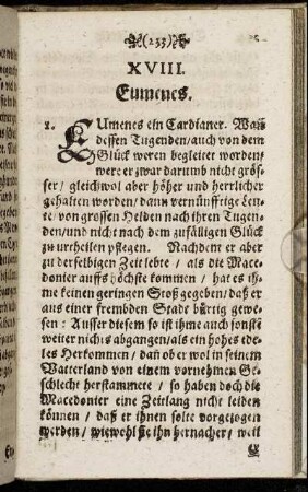 XVIII. Eumenes.