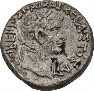 Tiberius (14-37 n. Chr.): Alexandria / Ägypten, 27/28 n. Chr. – Tetradrachme