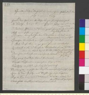 Gemäldeverzeichnis aus dem Nachlaß von Rochlitz' Schwiegervater Gottfried Winkler