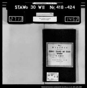 Zivilstandsregister Klein Dahlum (Kanton Jerxheim)