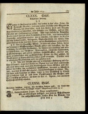 CLXXX. Stück. Rechtlicher Anhang.