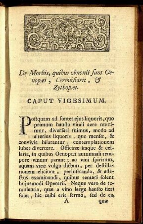 Caput Vigesimum.