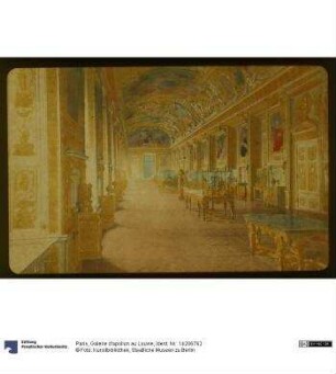 Paris, Galerie d'apollon au Louvre