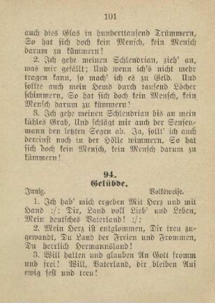 94. Gelübde