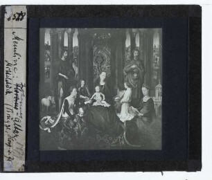 Memling, Johannesretabel (Brügge, S.-Janshospital) : Mitteltafel