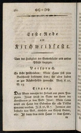 560-592, Am Kirchweihfeste.