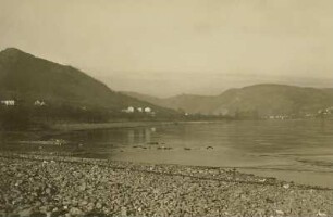 Böhmisches Mittelgebirge. Elbe bei Sebuzin