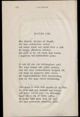 Slutad Lek.