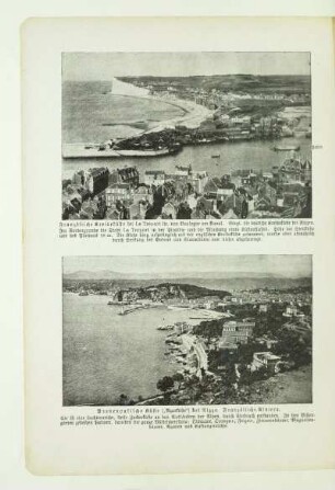 Französische Kreideküste bei Le Tréport sw. von Boulogne am Kanal