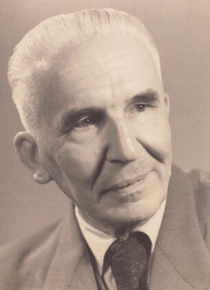 Porträt Rudolf Steglich (1886-1976; Musikwissenschaftler, Gründungsmitglied und Vizepräsident der Händel-Gesellschaft)