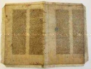 Bibeltext aus dem 13. Jahrhundert