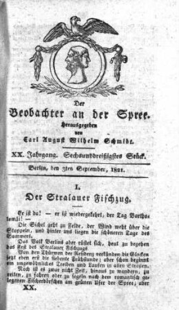 36. Stueck, 3. September 1821