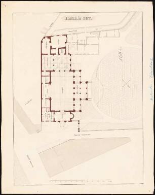 Künstlerlokal, Düsseldorf Projekt I: Grundriss