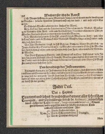 Ander Deel. [Dat 1. - 4. Capittel.]