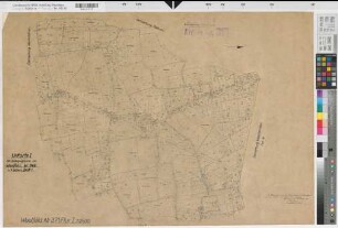 Weetfeld (Hamm), Umlegung Weetfeld, Bl. 1 Urkarte I Weetfeld Flur 1