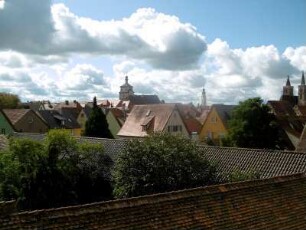 Rothenburg ob der Tauber: Stadtansicht Altstadt