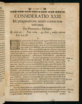 177-185, Consideratio XXIII.