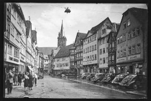 Marktplatz Blickrichtung Stiftskirche