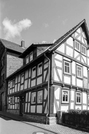 Wohnhaus (Wohnhaus, Fachwerk); Vöhl, Mittelgasse 5