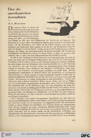 12: Über die amerikanischen Journalisten