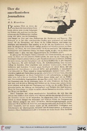 12: Über die amerikanischen Journalisten