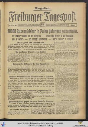 26.11.1914 (Morgenblatt)
