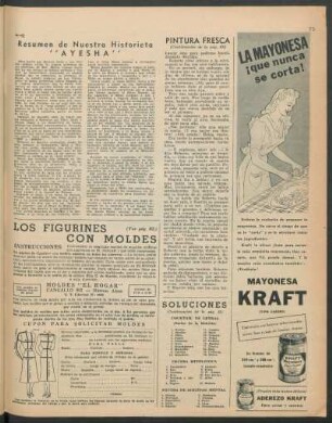 Los figurines con moldes