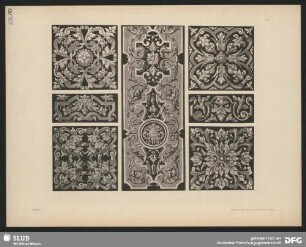 Decorations-Motive zum allgemeinen Gebrauch. Bordüren mit Arabesken