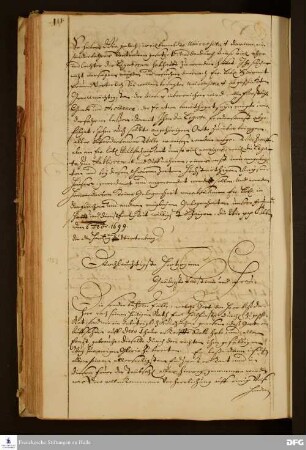 Brief von August Hermann Francke an [Sophie Charlotte von Sachsen-Eisenach].