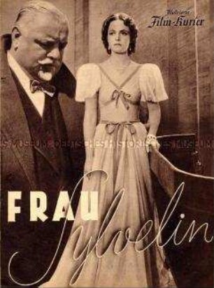 Filmzeitschrift zu dem deutschen Spielfilm "Frau Sylvelin"