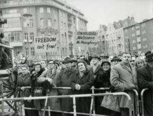 US-Vizepräsident Humphrey in Berlin