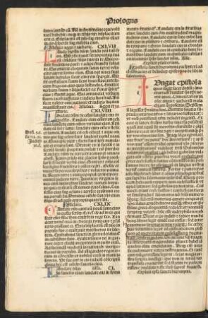 Epistola sancti hieronymi prespyteri ad chromacium et heliodorum episcopos de libris salomonis.