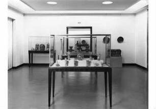 Aufstellung des Museums für Islamische Kunst im Bruno-Paul-Bau in Dahlem