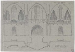 Orgelempore, St. Lambertuskirche zu Düsseldorf
