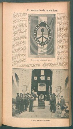 El centenario de la bandera