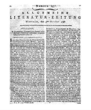 [Charrière, I. A. E.]: Lettres écrites de Lausanne. Paris: Buisson 1786
