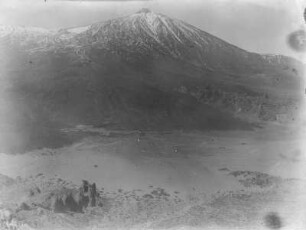 Pico del Teide : Der Vulkan Pico del Teide mit Umgebung