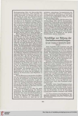 27: Vorschläge zur Hebung der Gartenbauausstellungen, [2]
