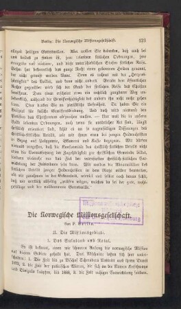 Die Norwegische Missionsgesellschaft