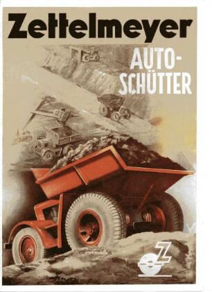 Muldenkipper der Firma Zettelmeyer