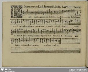 CXVIII. Deus qui nos per beatos apostolos tuos