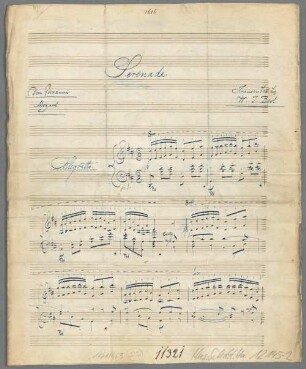 Don Giovanni, Auswahl, arrangiert, Klavier. - BSB Mus.Schott.Ha 12145-2